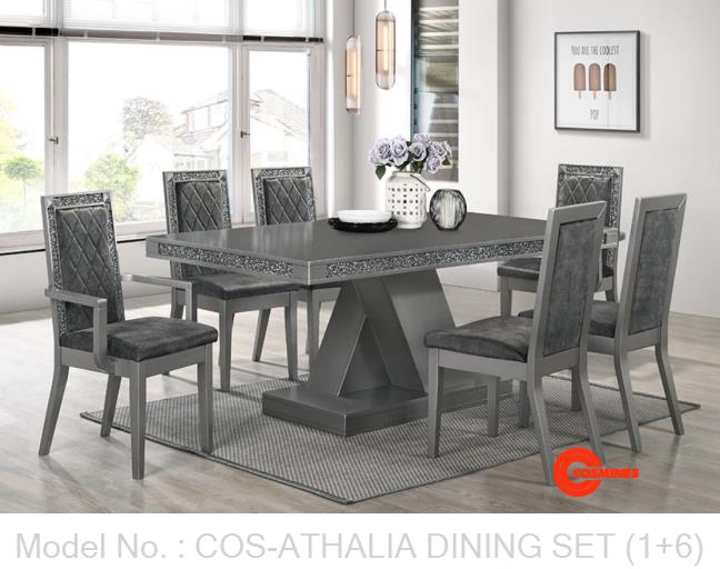 COS-ATHALIA DINING SET (1+6)